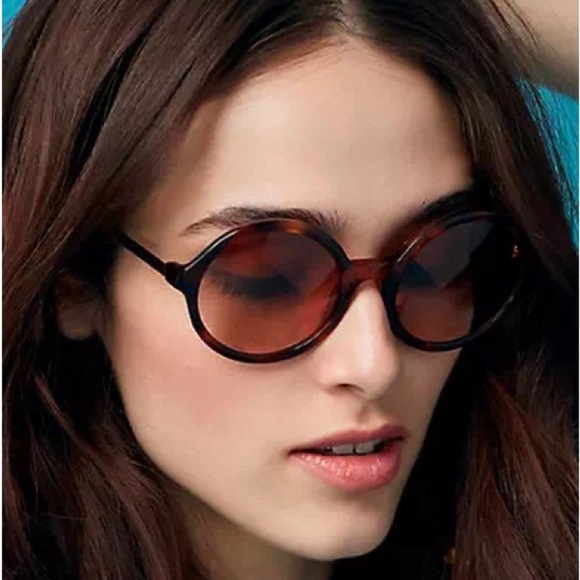 DVF Diane Von Furstenberg sonata Round sunglasses NWT - Picture 8 of 9
